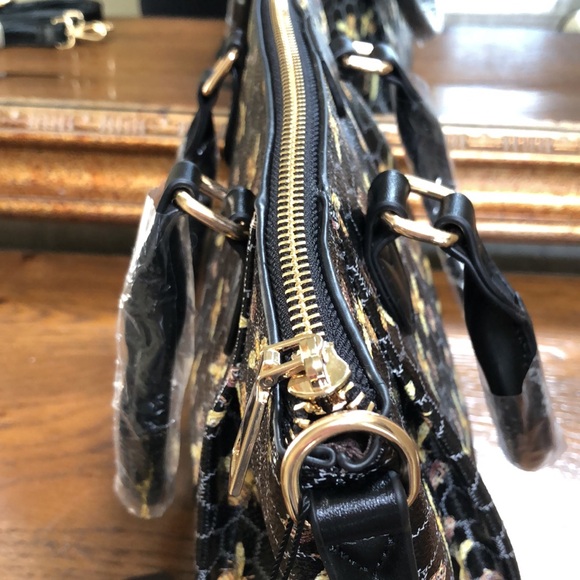 New Calfland “Bee Design”, Women’s crossbody or handle purse. - Picture 12 of 16